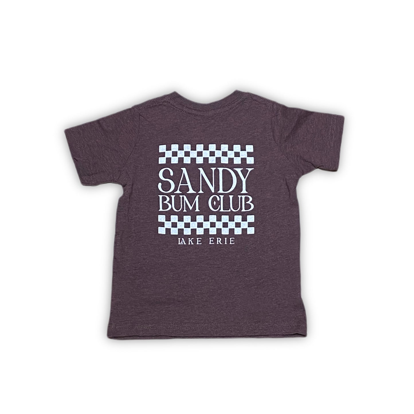 Sandy Bum Club Kids Tee - Loganberry Blackout