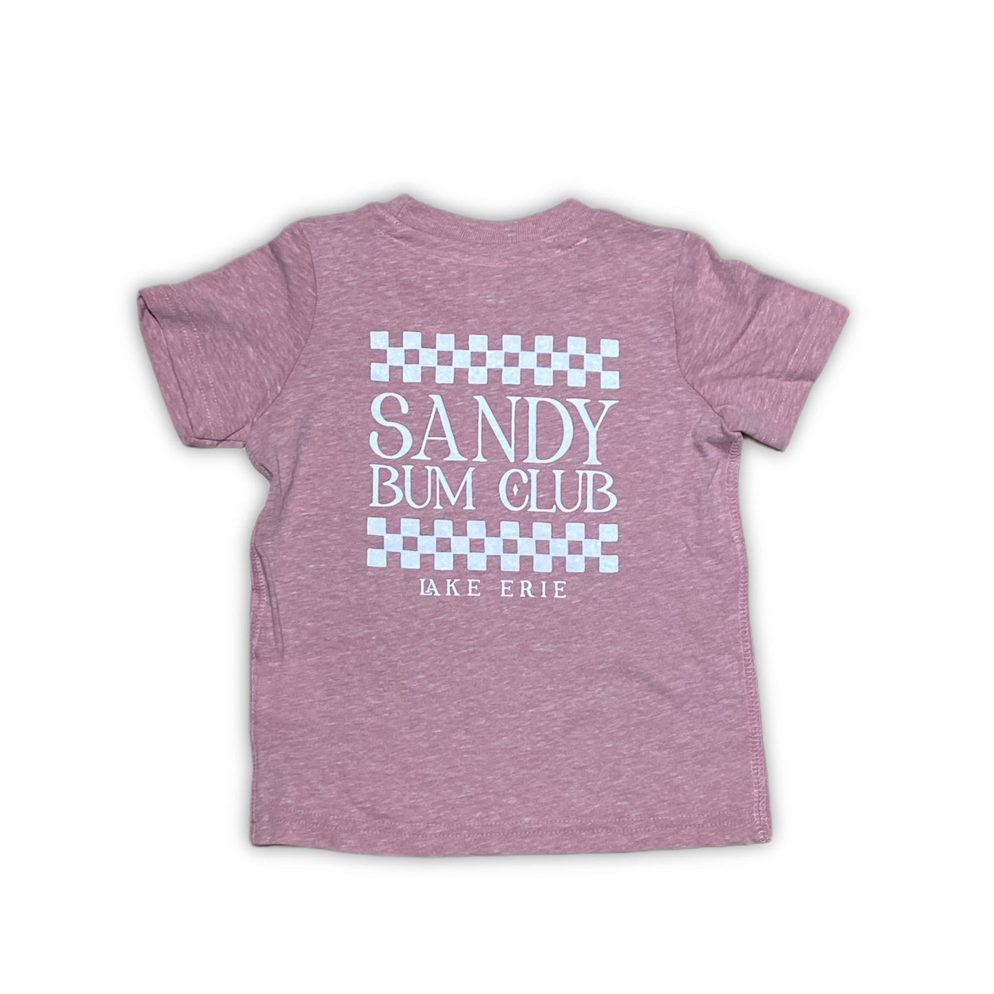 Sandy Bum Club Kids Tee - Mauve Melange