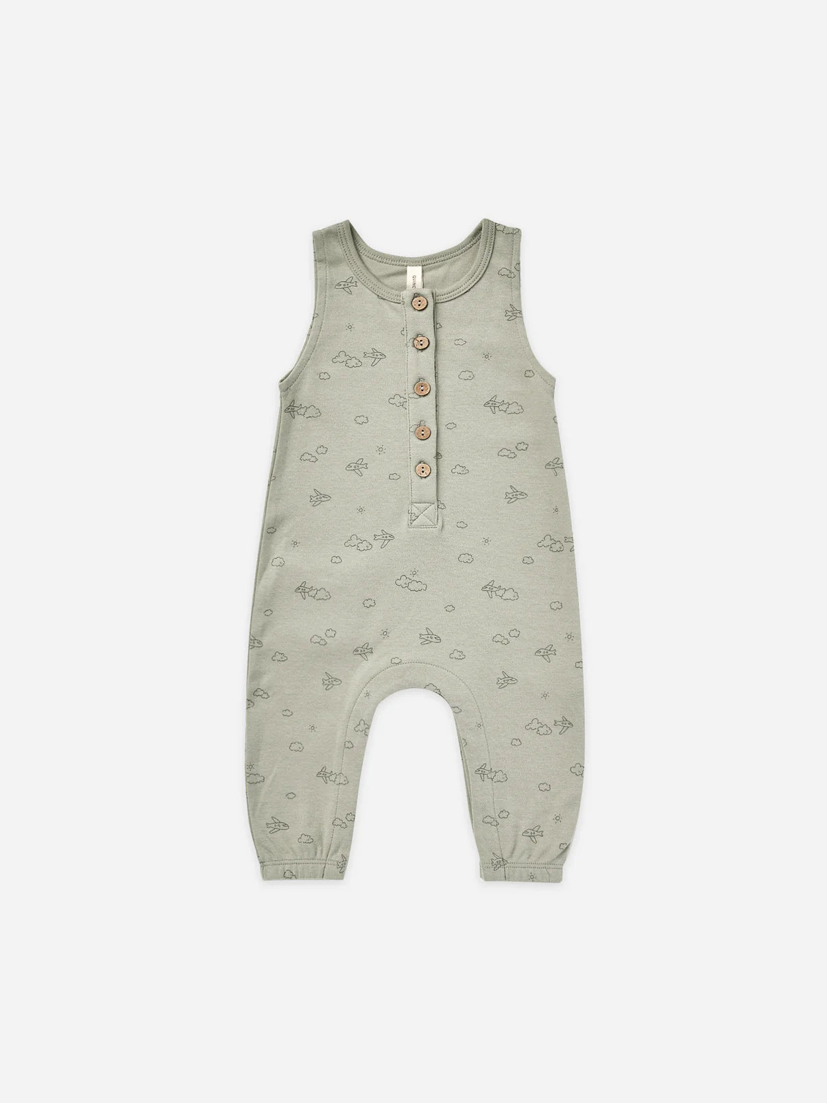 Sleeveless Jumpsuit - Airplanes