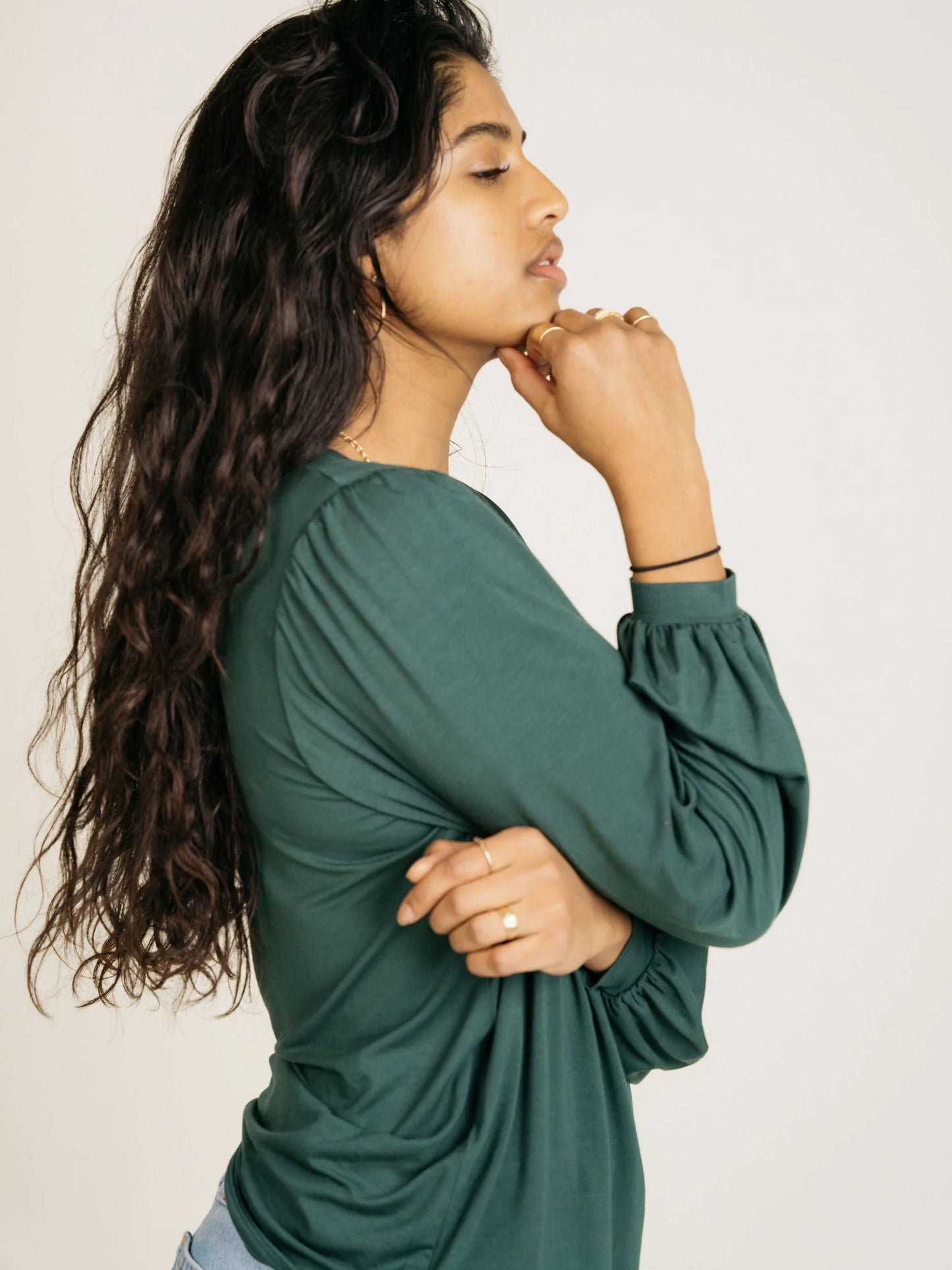 Sol Tee - Blue Pine
