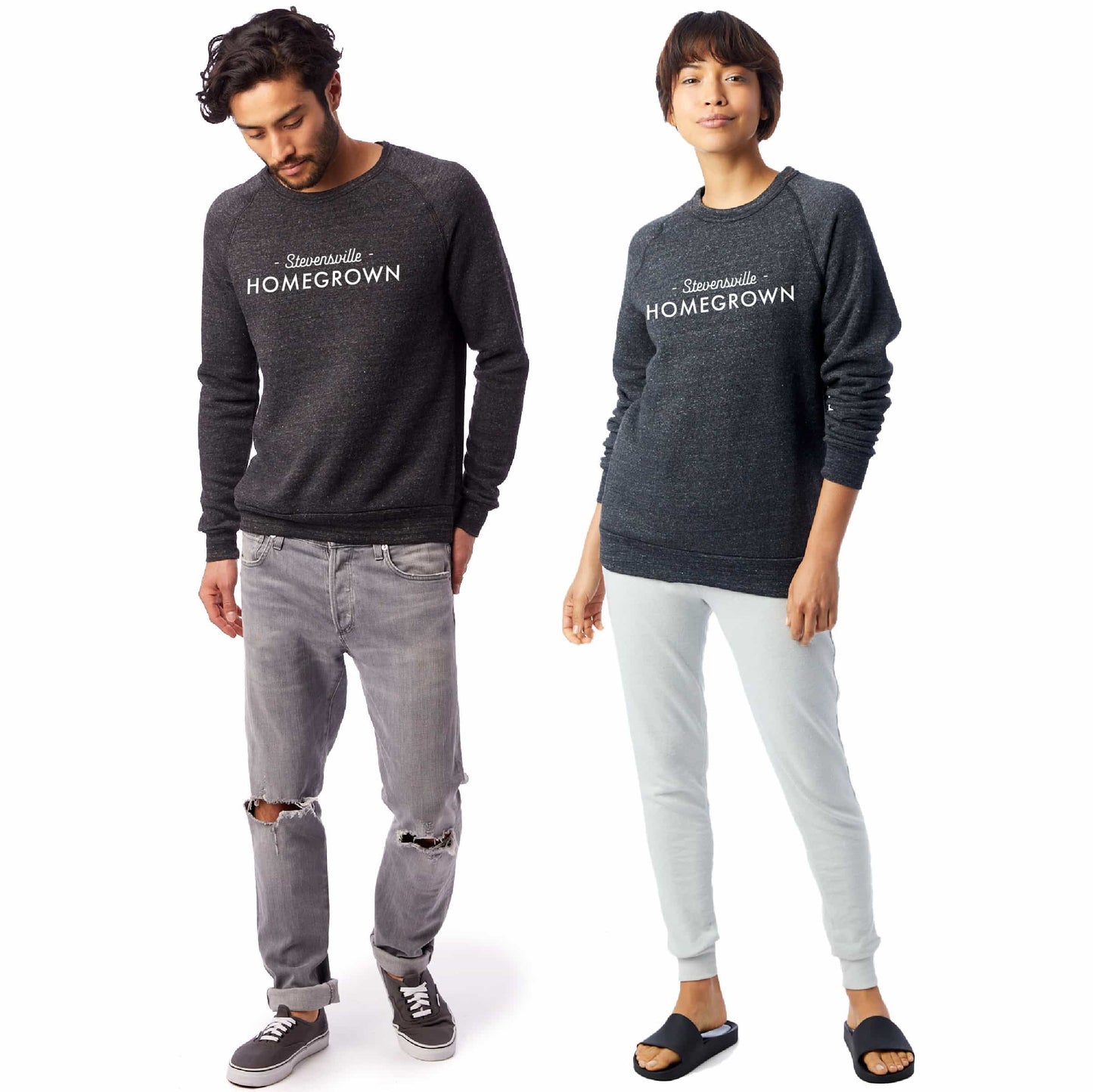 Stevensville Homegrown Eco Fleece Crew (7 Colours)