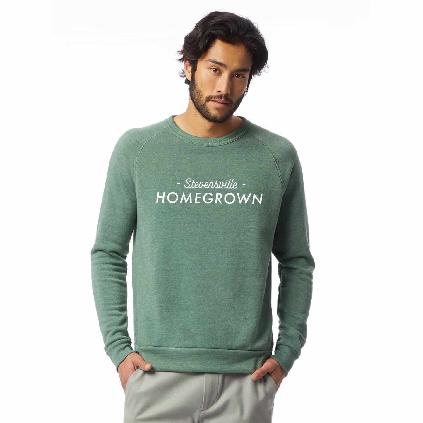 Stevensville Homegrown Eco Fleece Crew (7 Colours)