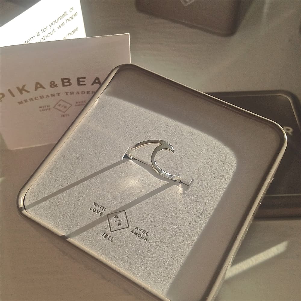 Tofino Breaking Wave Ring in Sterling Silver