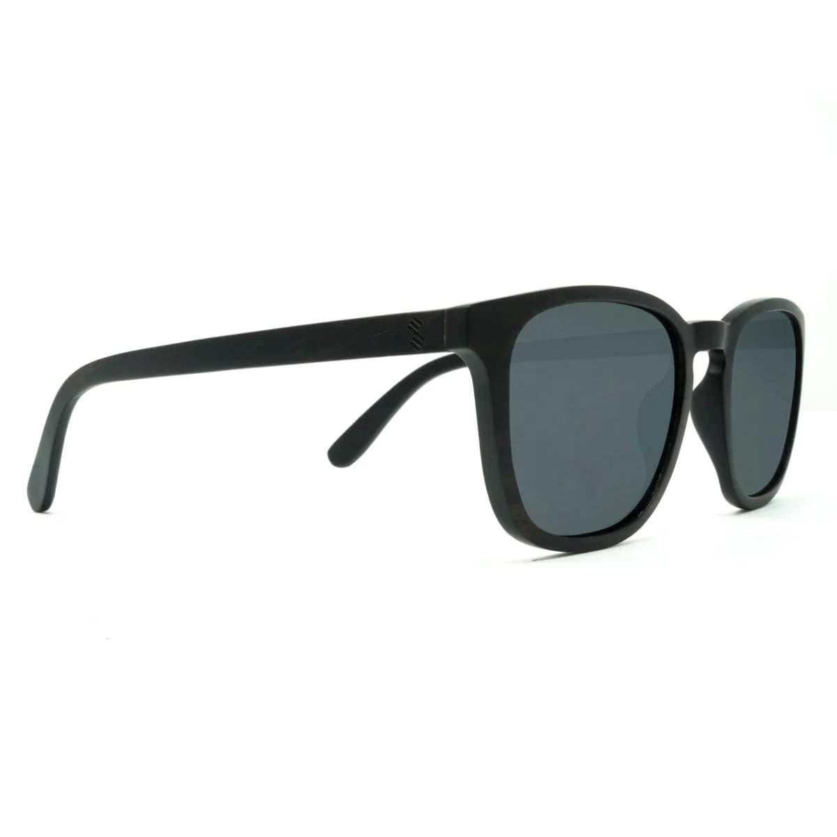 Traveler - Ebony Wood with Smoke Lenses