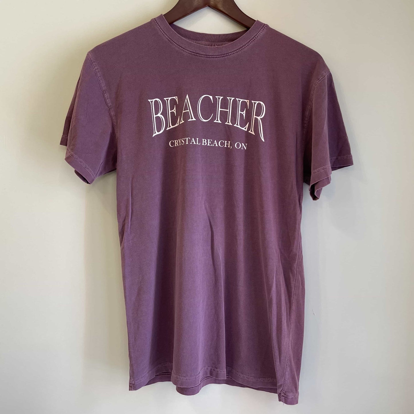 Vintage Beacher Throwback Tee - Loganberry