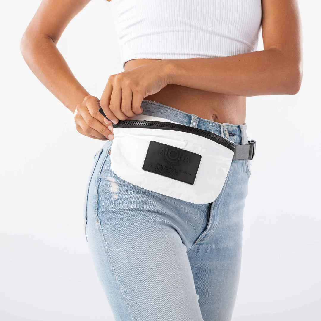 Mini Hip Pack - White