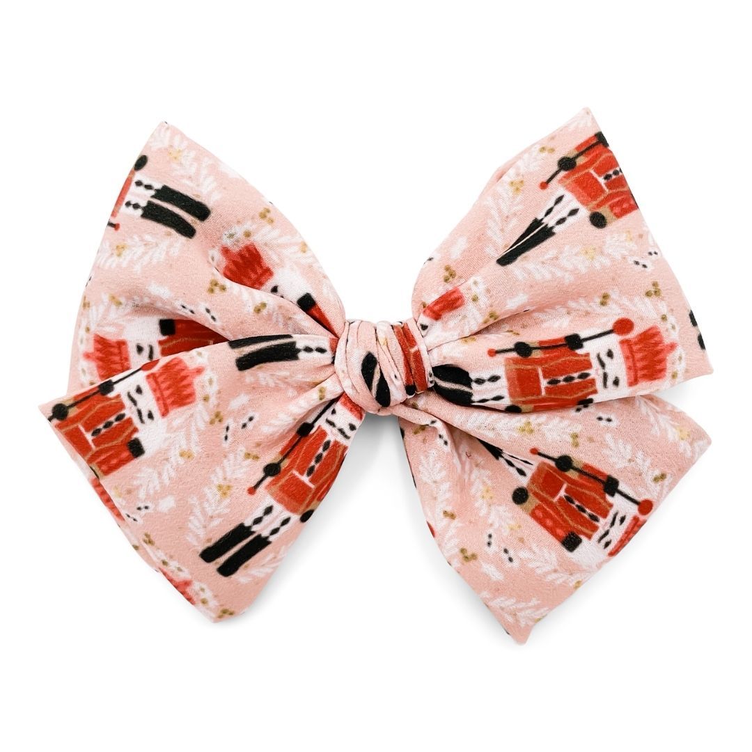 Blush Nutcracker - Midi Bow