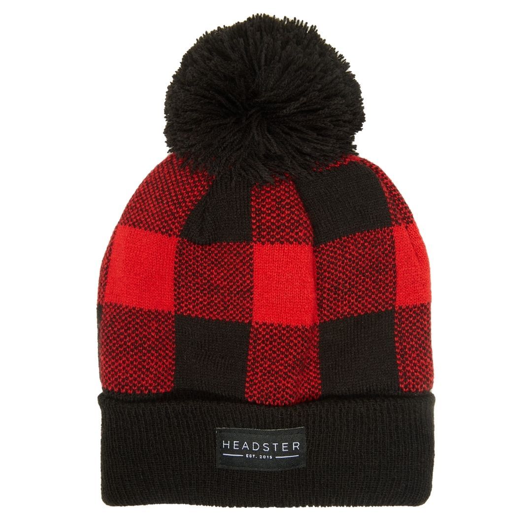 Buffalo Plaid Fleece Lined Toque - M/L
