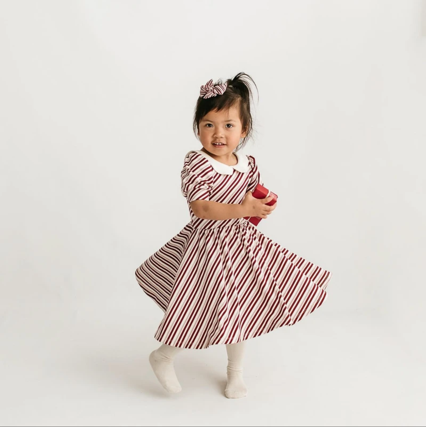 Penelope Dress - Candy Cane
