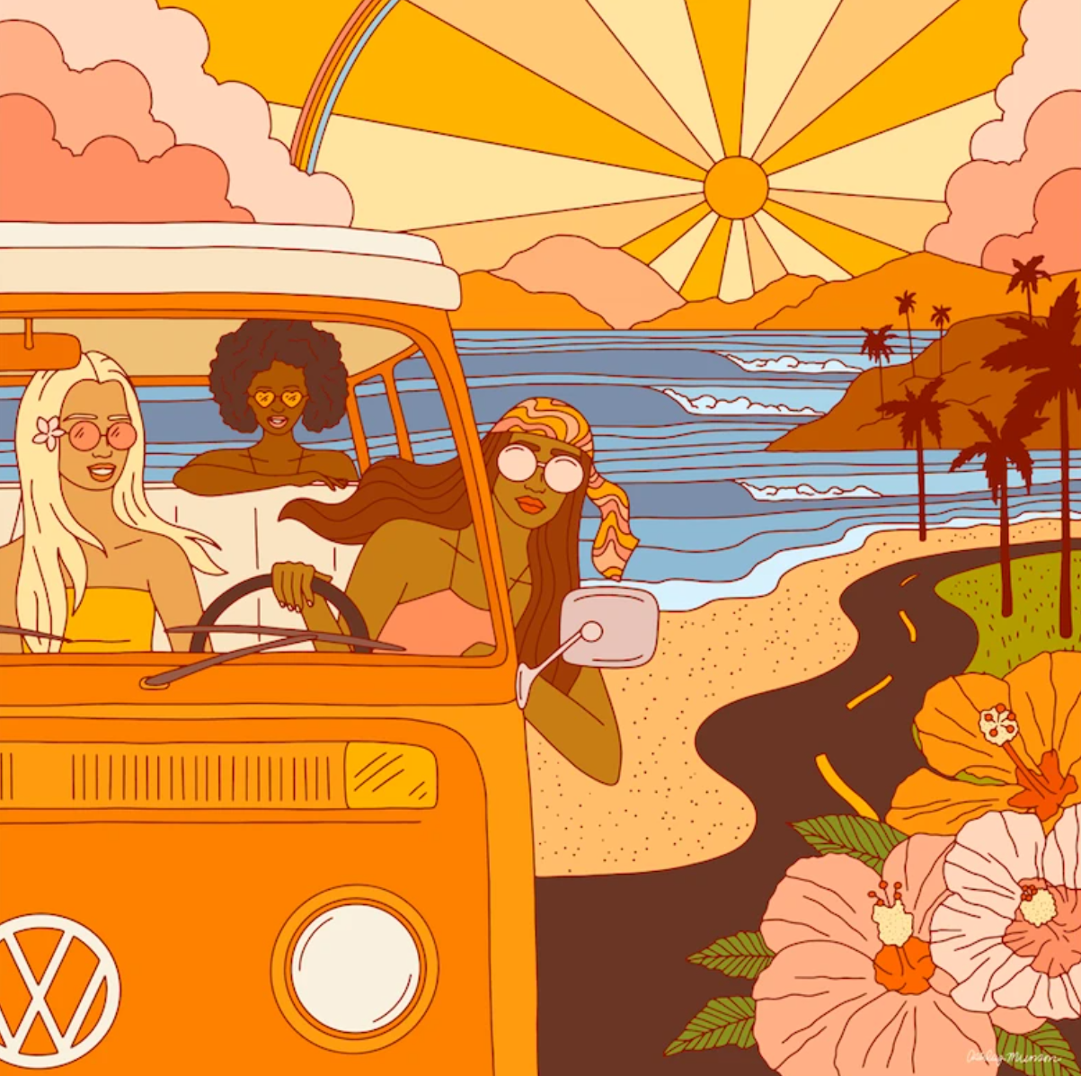 Sunset Groove by Ashley Munson