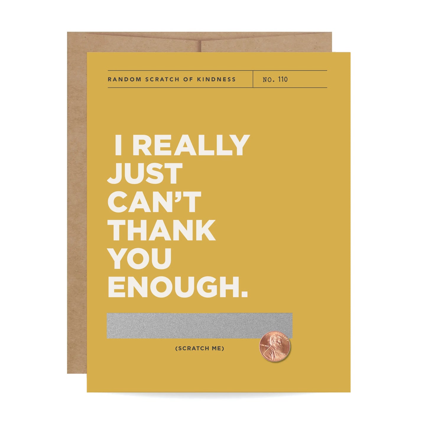 Thank You Scratch-off Card