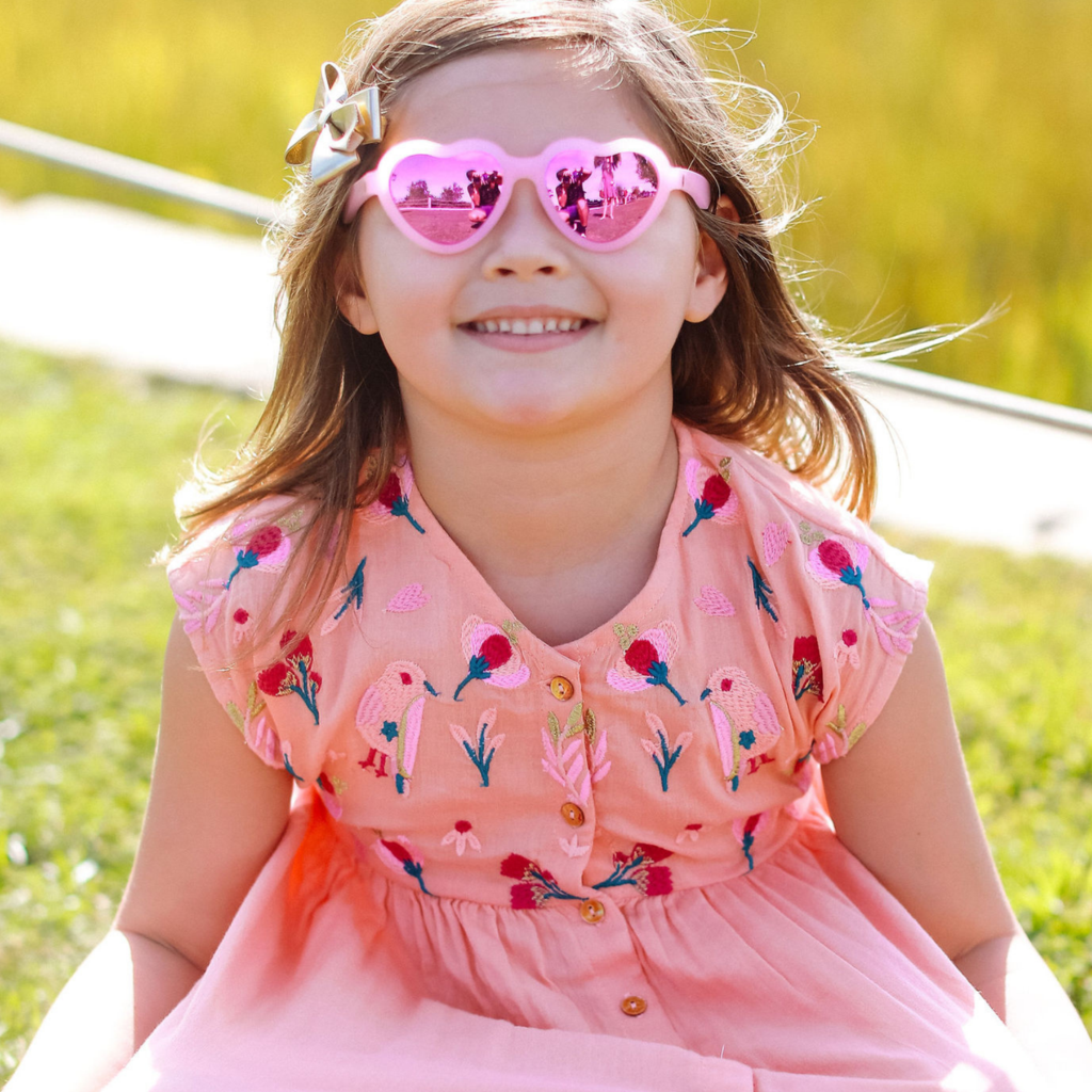 The Influencer - Pink Transparent with Pink Mirror Lenses