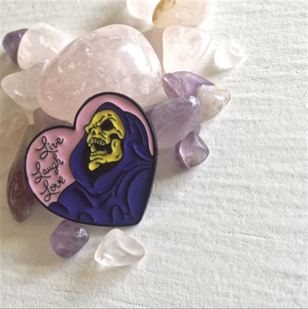 Live Laugh Love Lapel Pin