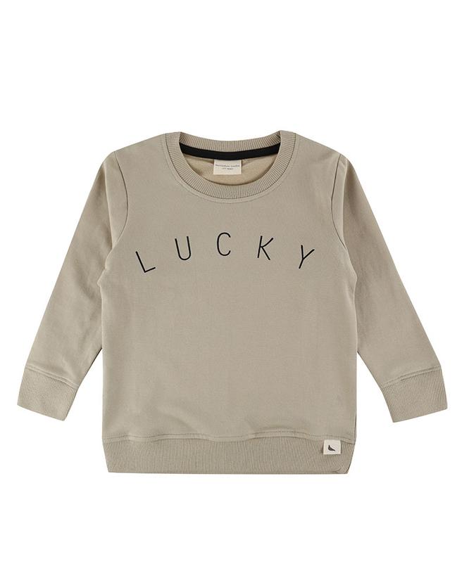 Lucky Print Sweatshirt