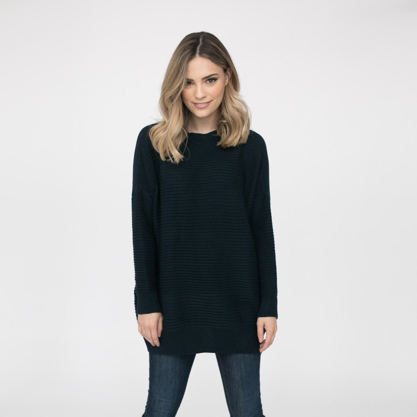 Maya Sweater - Deep Navy