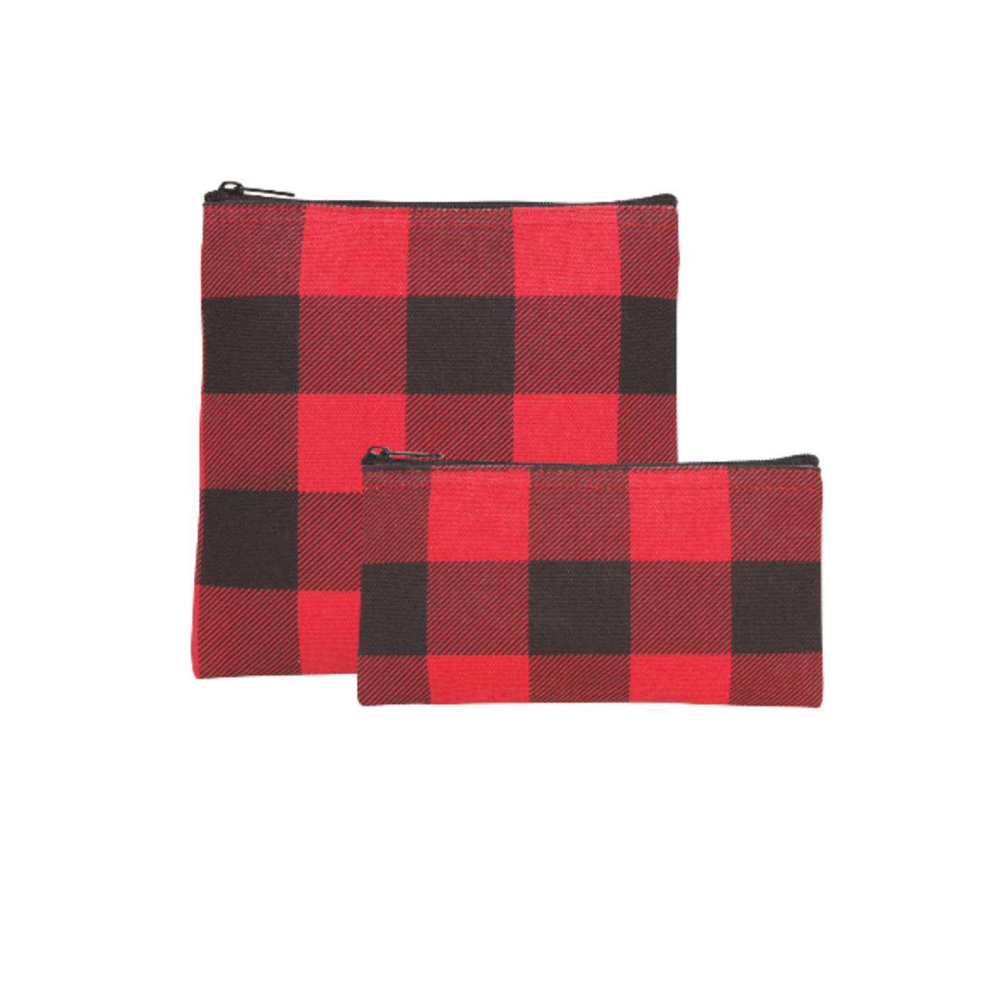 Snack Bags Set of 2 - Buffalo Check