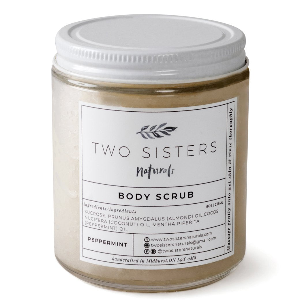 Body Scrub - Peppermint 8 oz