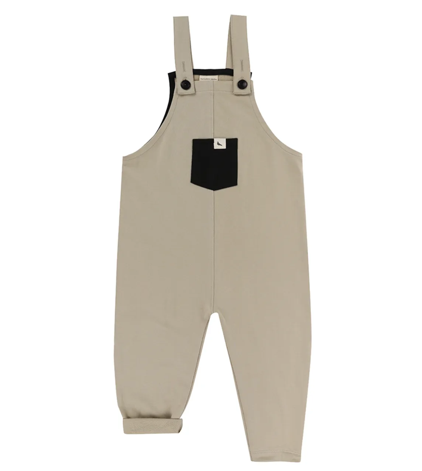 Plain Dungarees - Pumice