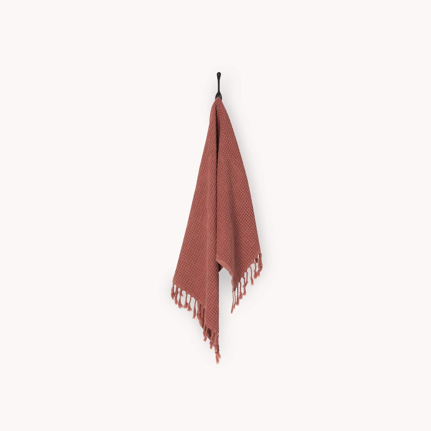 Stonewashed Waffle Hand Towel - Terra