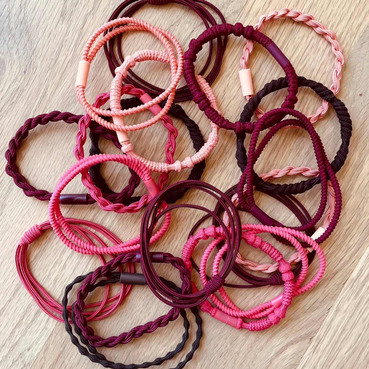 Boho Hair Ties | Green