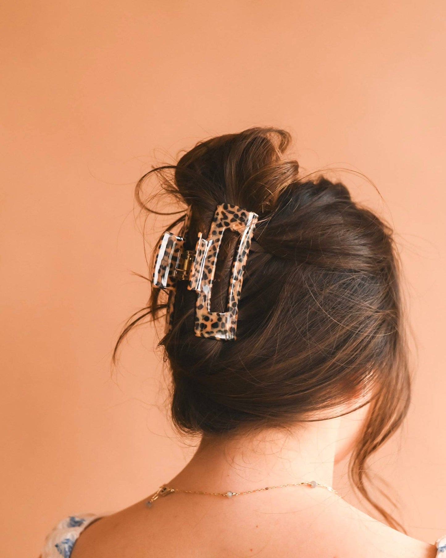 Cheetah Block Claw // Eco-Conscious