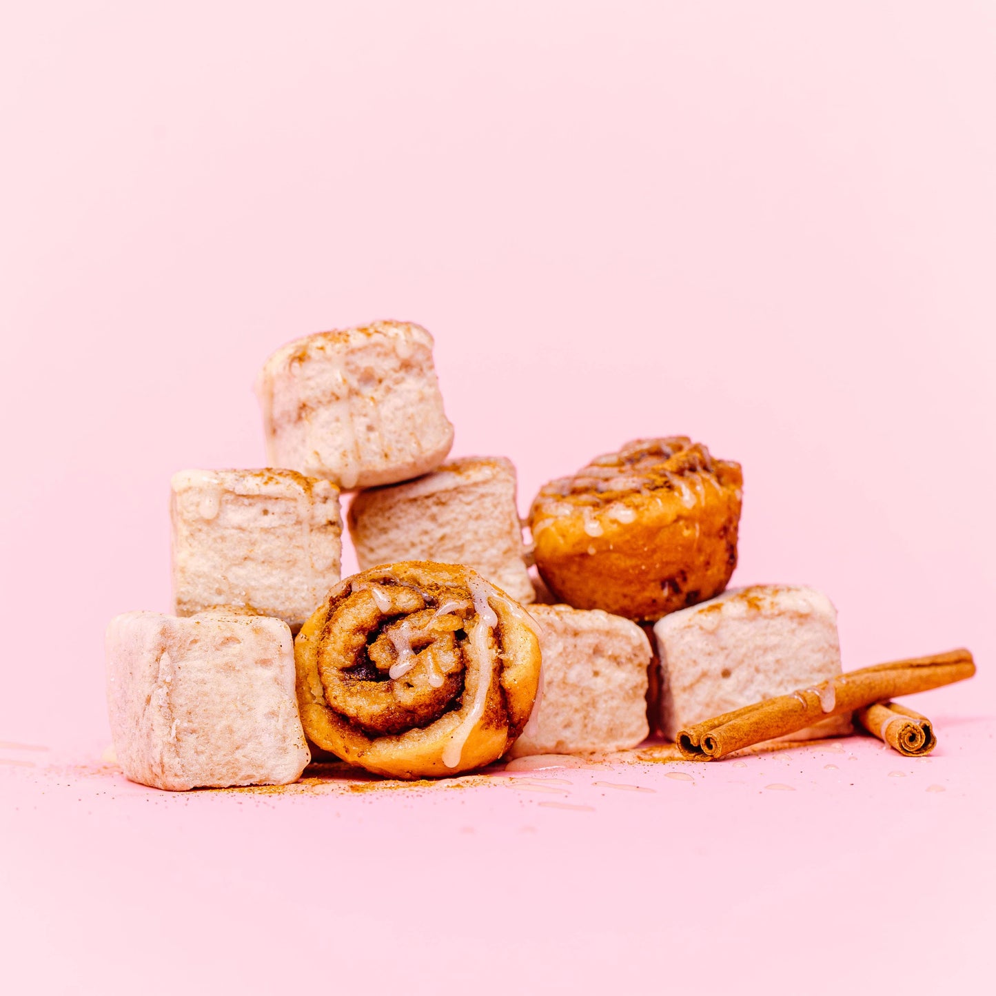 Cinnamon Roll Marshmallows - Gluten Free,Dairy & Dye Free