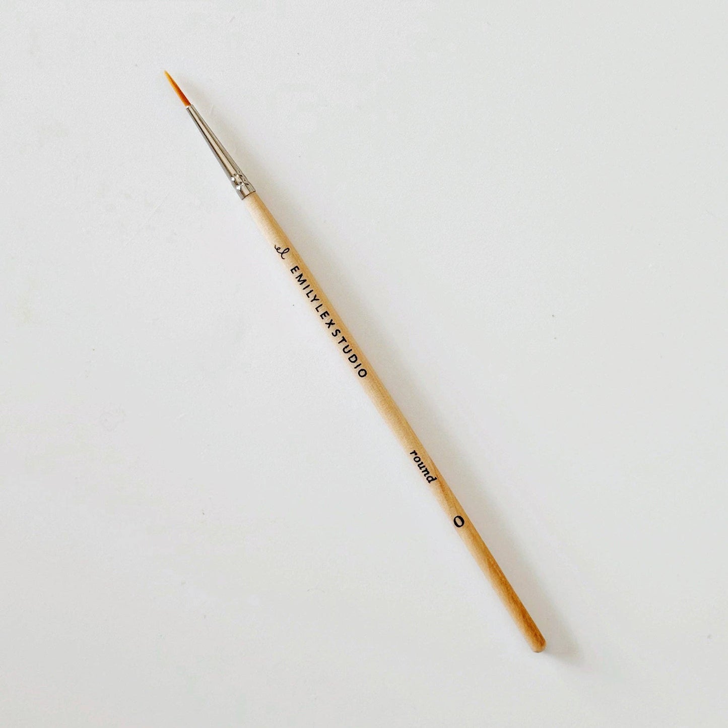 Watercolour Paintbrush -  Set Of 5 Wood Brushes