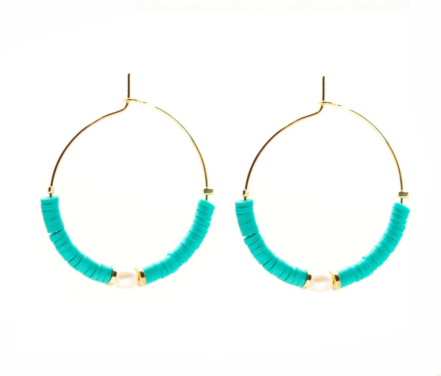 Windansea Hoops ~ Salty Shells