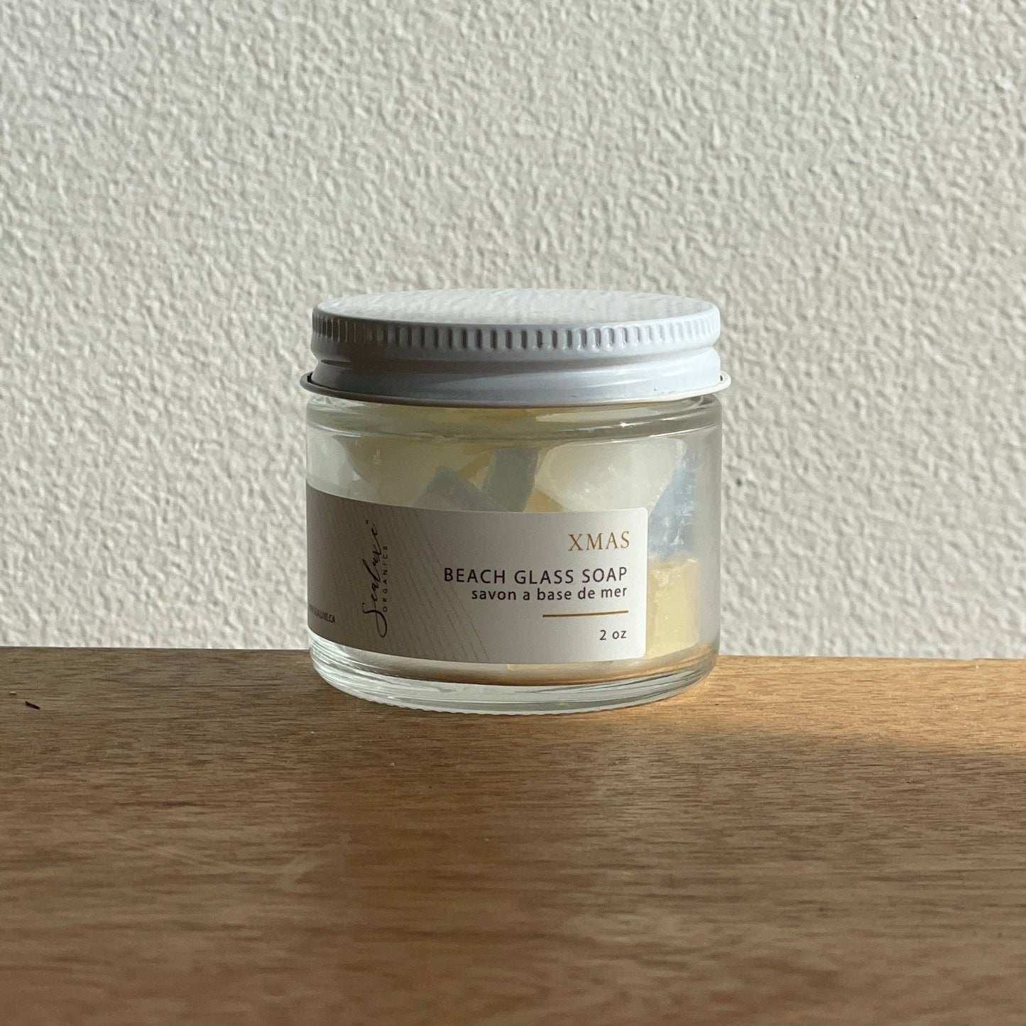 X-Mas Beach Glass Soap mini