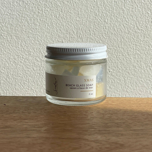 X-Mas Beach Glass Soap mini