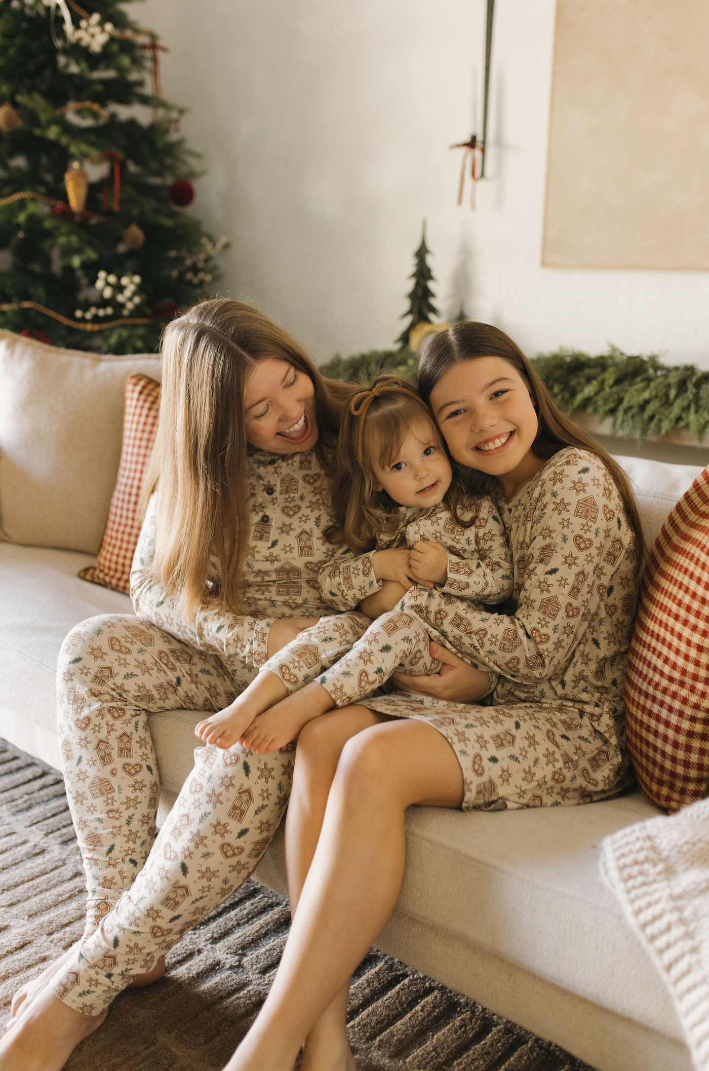 Holiday Bamboo Infant Onesie - Gingerbread Lane