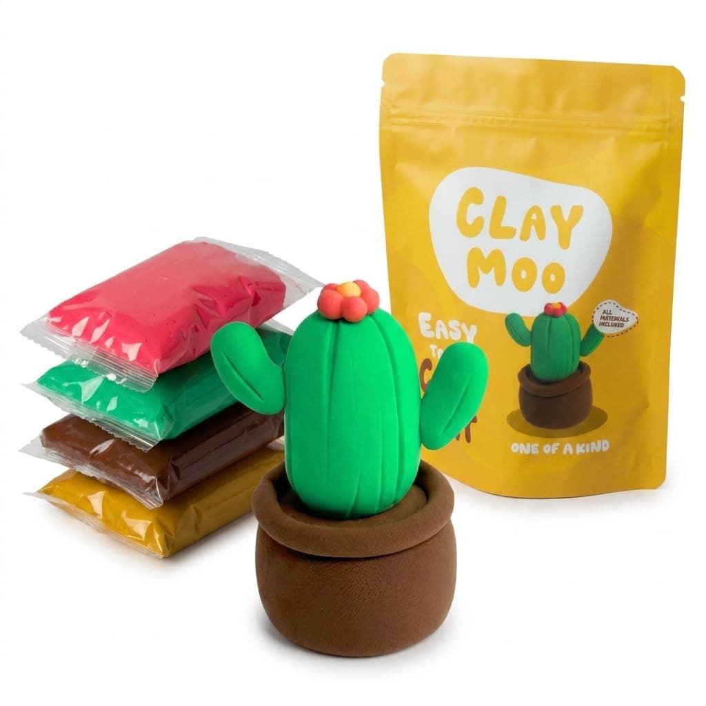 Cactus #2 Clay Crafting Kit