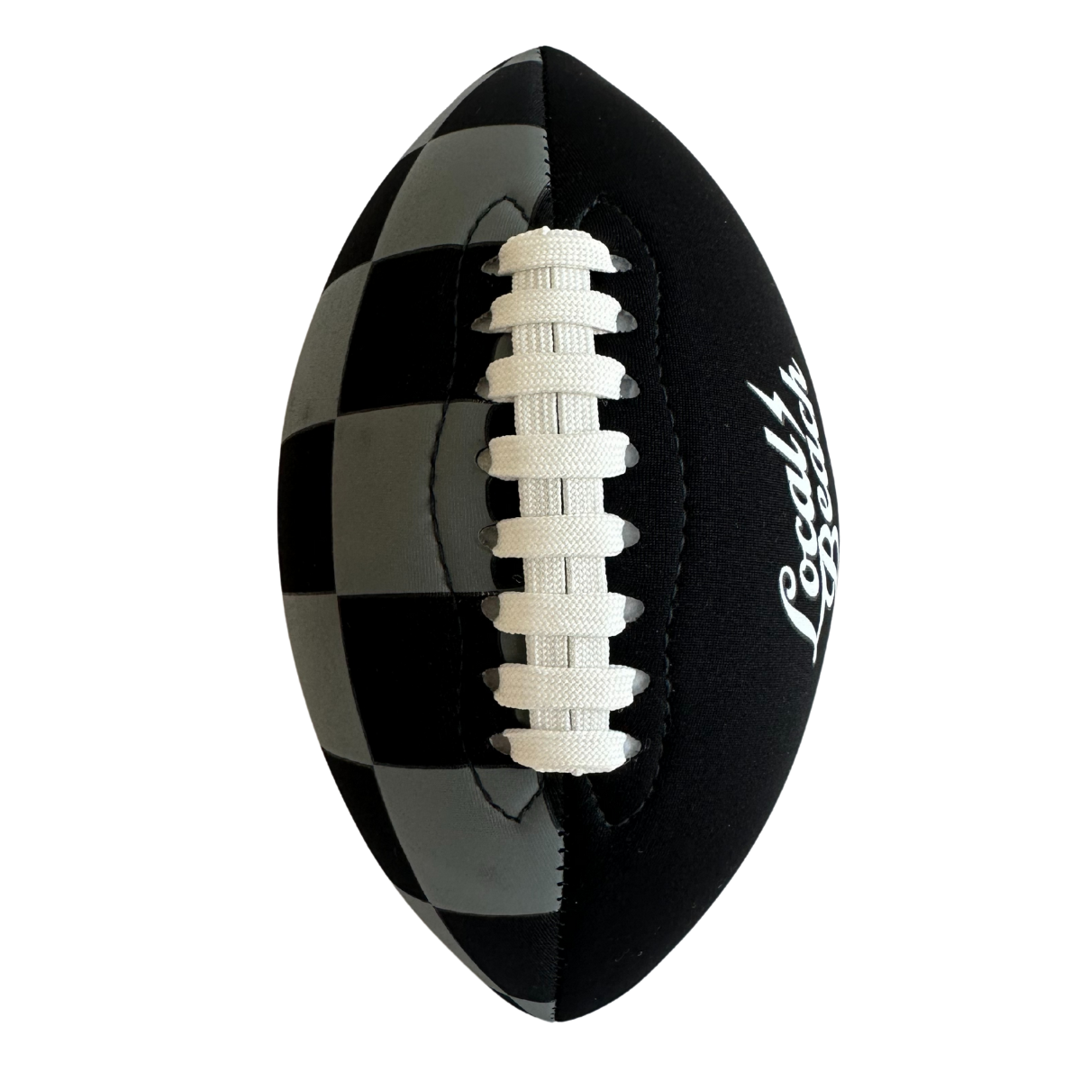 Local Beach Checker Beach & Water Football 9 inch