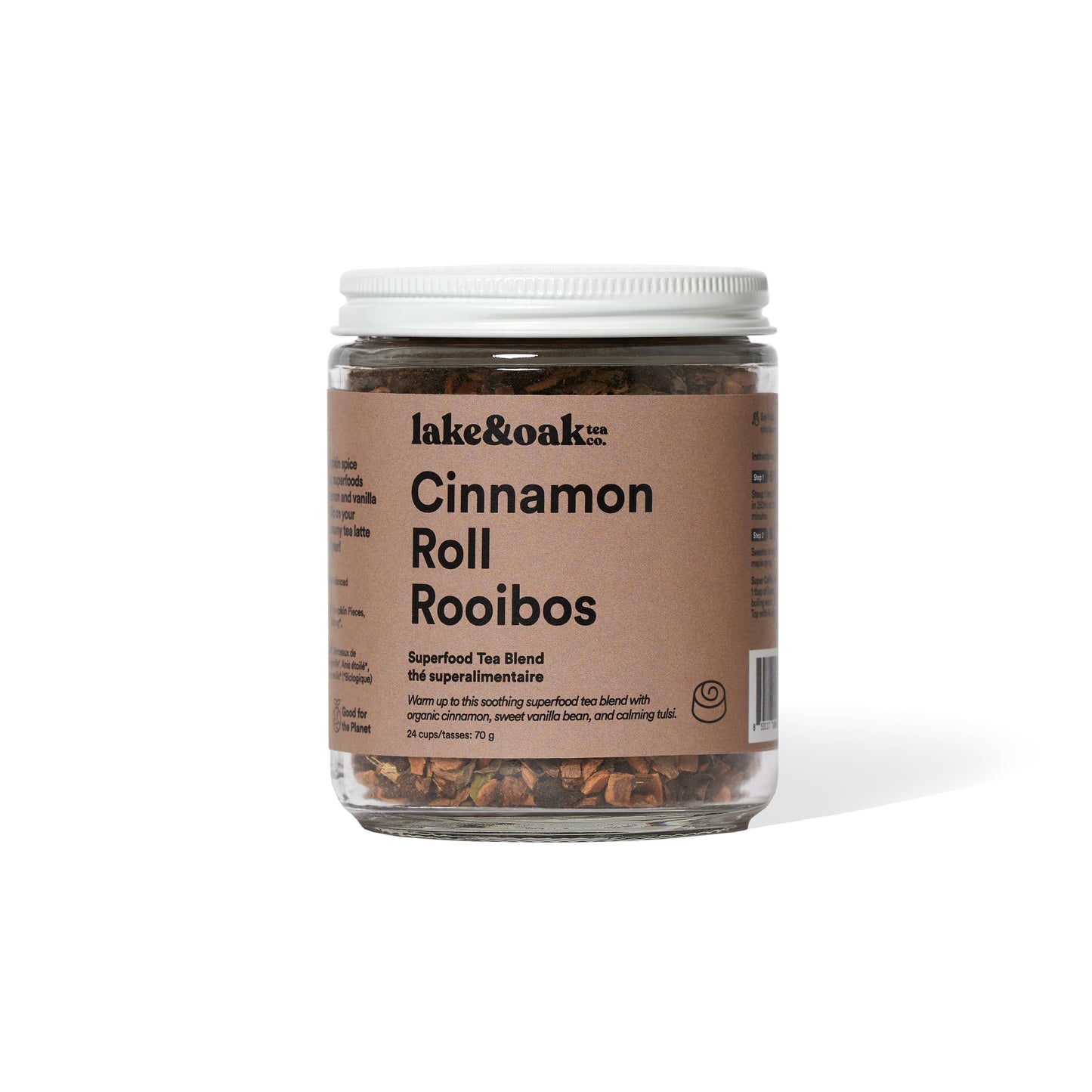 Cinnamon Roll Rooibos - Loose Leaf Tea - 24 Cups