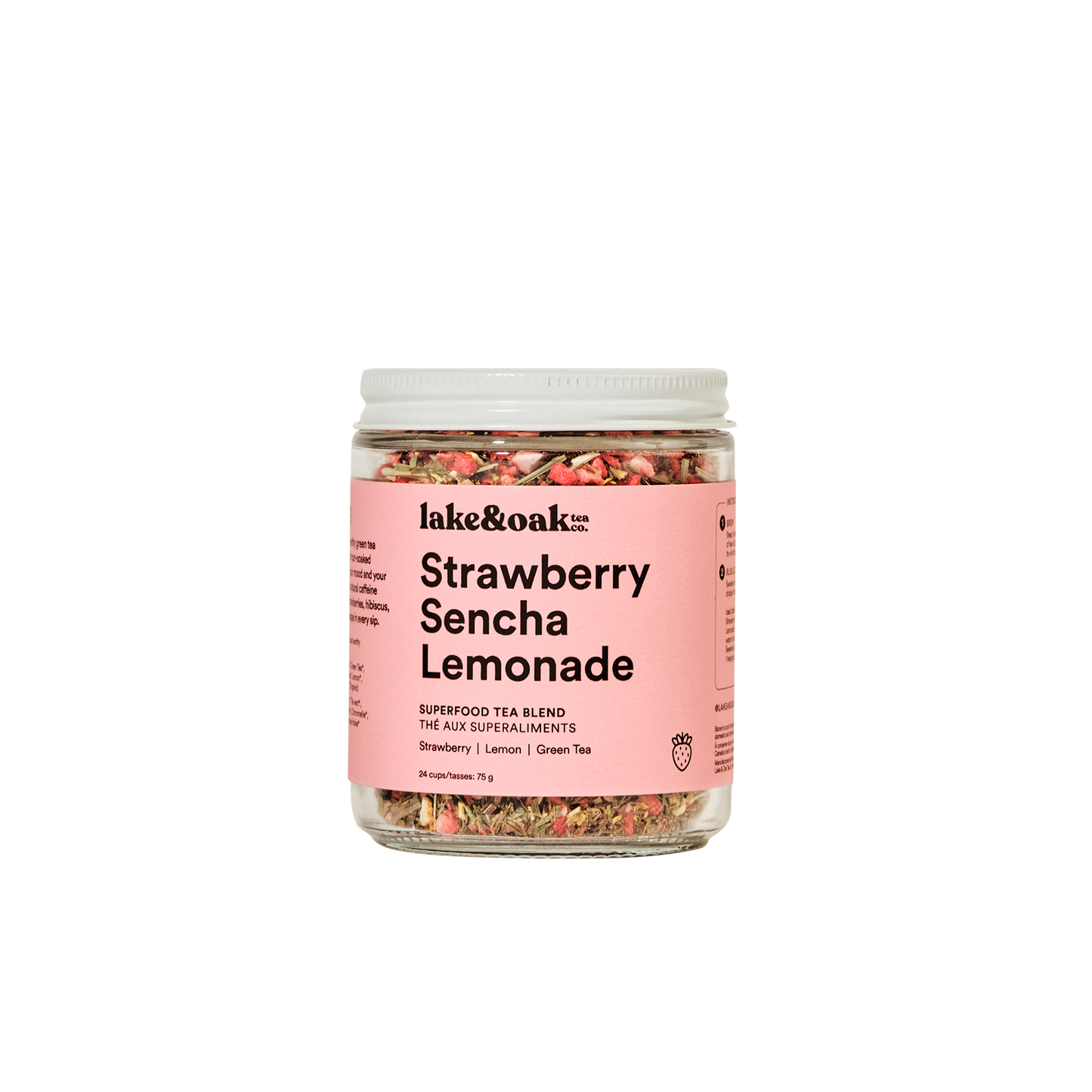 Strawberry Sencha Lemonade - Superfood Tea Blend