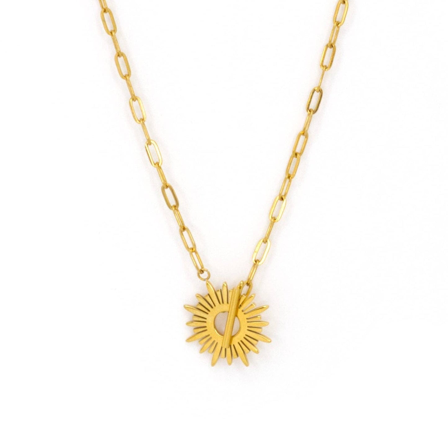 Golden Sun Necklace