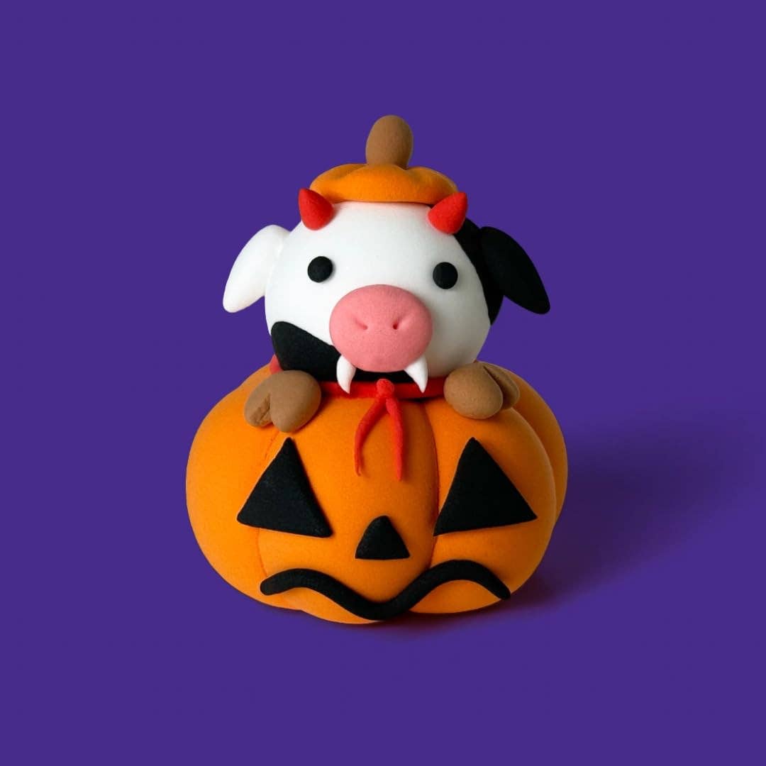 Vampire Cow Clay Crafting Kit