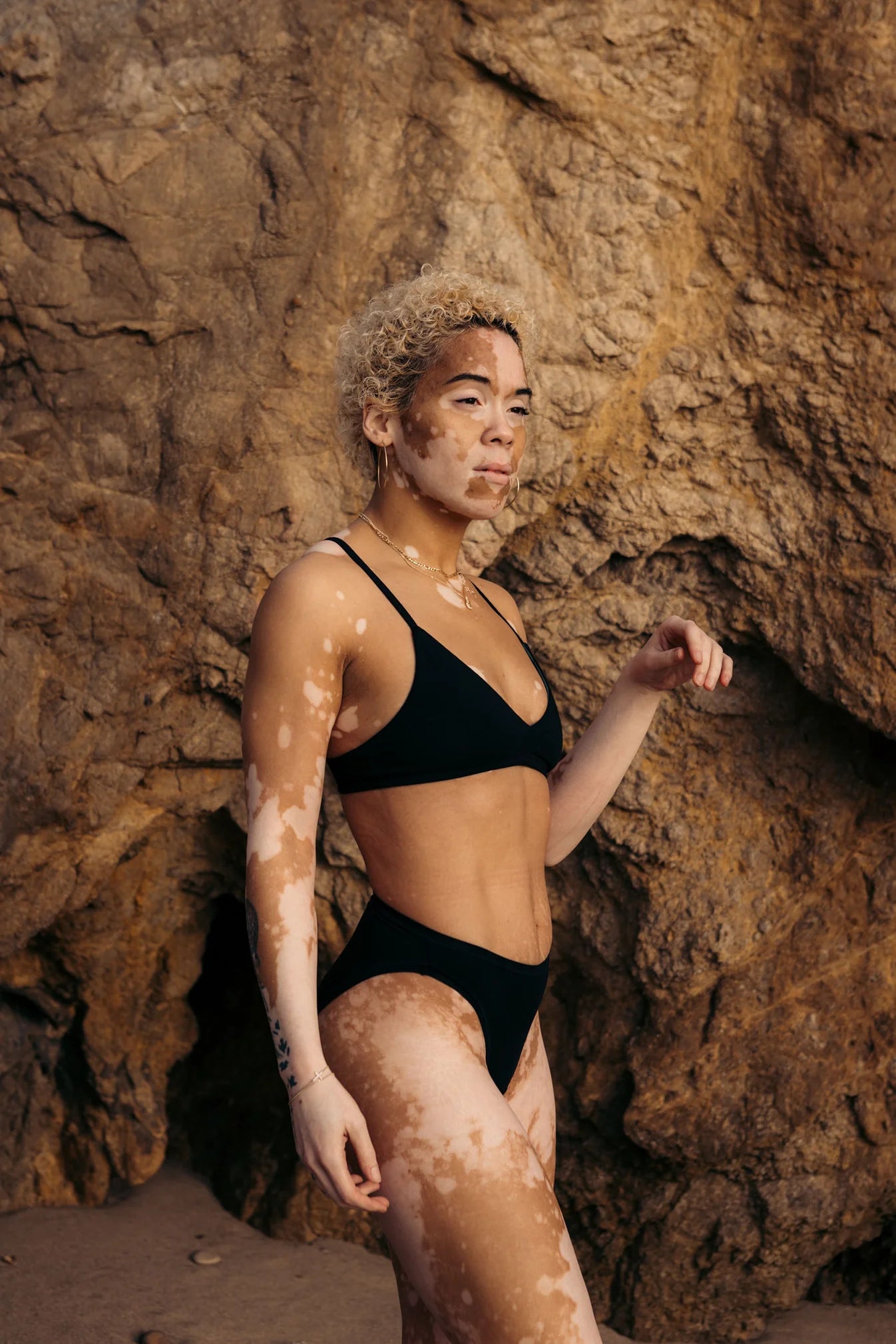 High Rise Bikini Mineral Underwear - Black