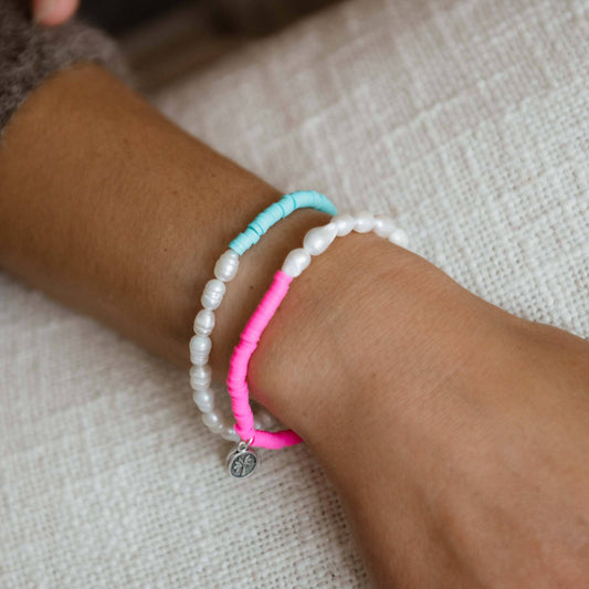 Trawangan Stretch Beaded Bracelet, by Pineapple Island