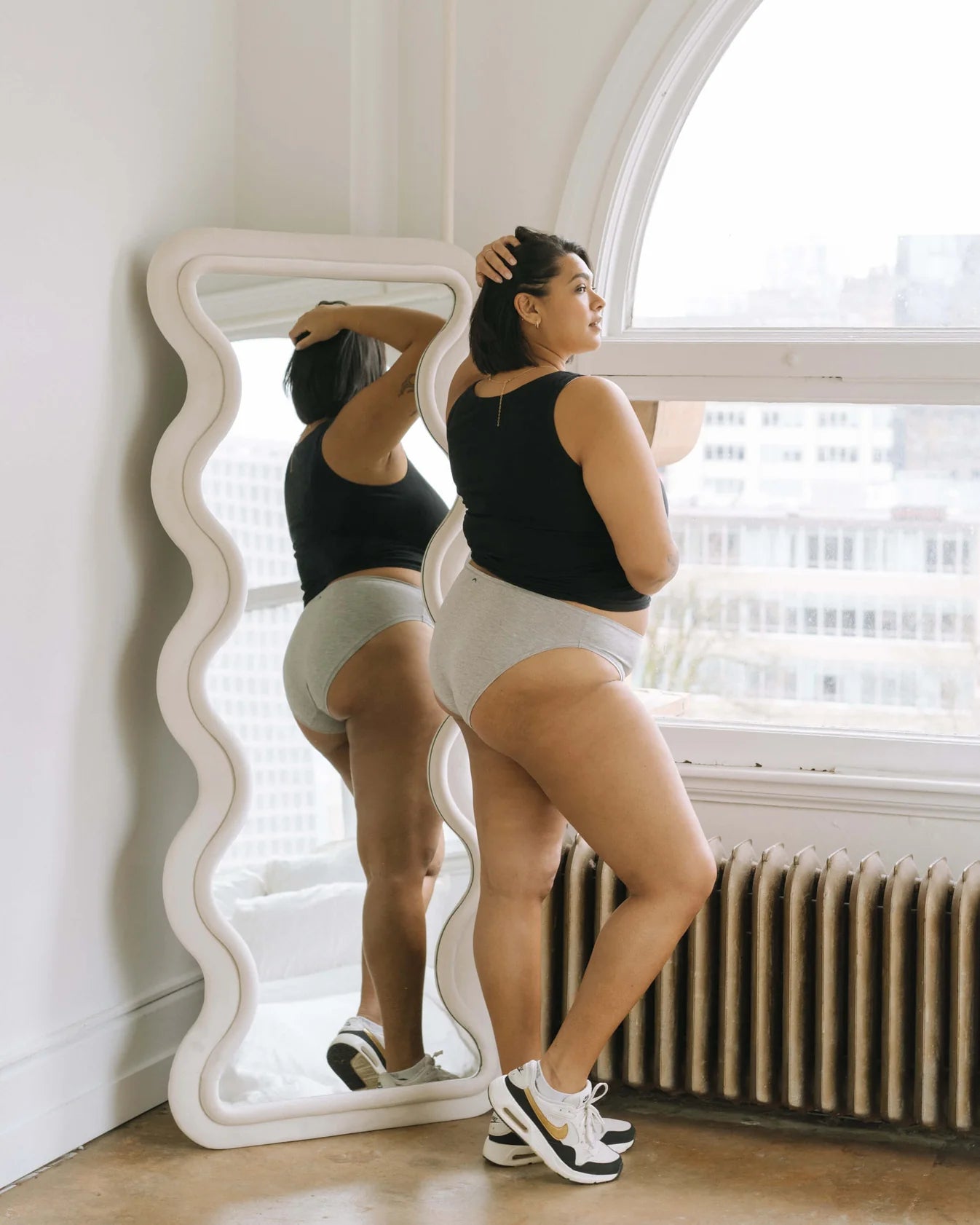 High Rise Bikini Mineral Underwear - Grey