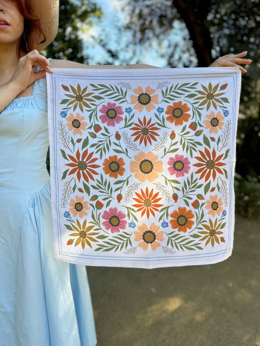 The  Wilder Miller Bandana ( wild rag, embroidered bandana,