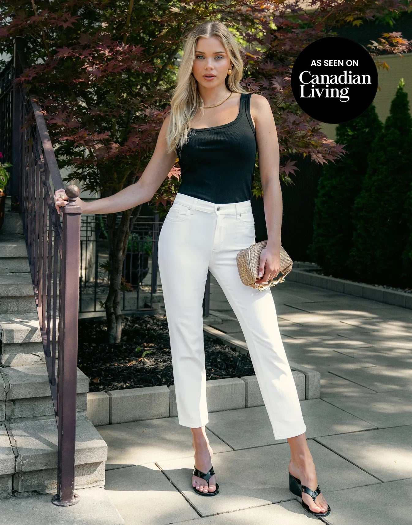 Chloe Straight Jeans - White Lotus