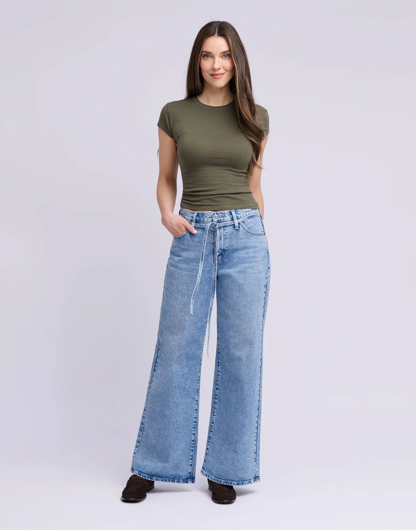 Lily Wide Leg Jeans - Jane
