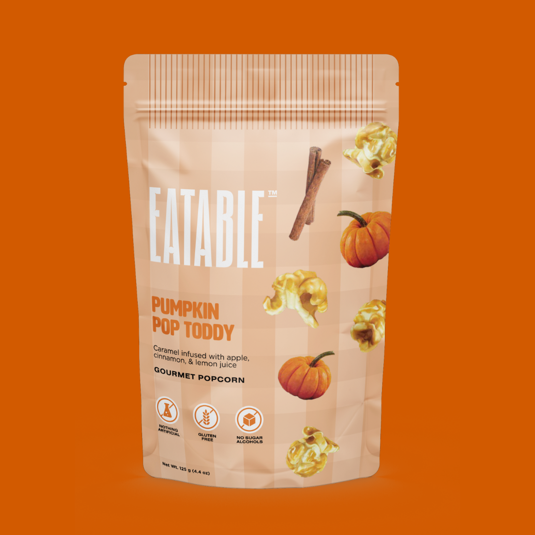 🇨🇦 Pumpkin Pop Toddy 🎃 Gourmet Caramel Halloween Popcorn