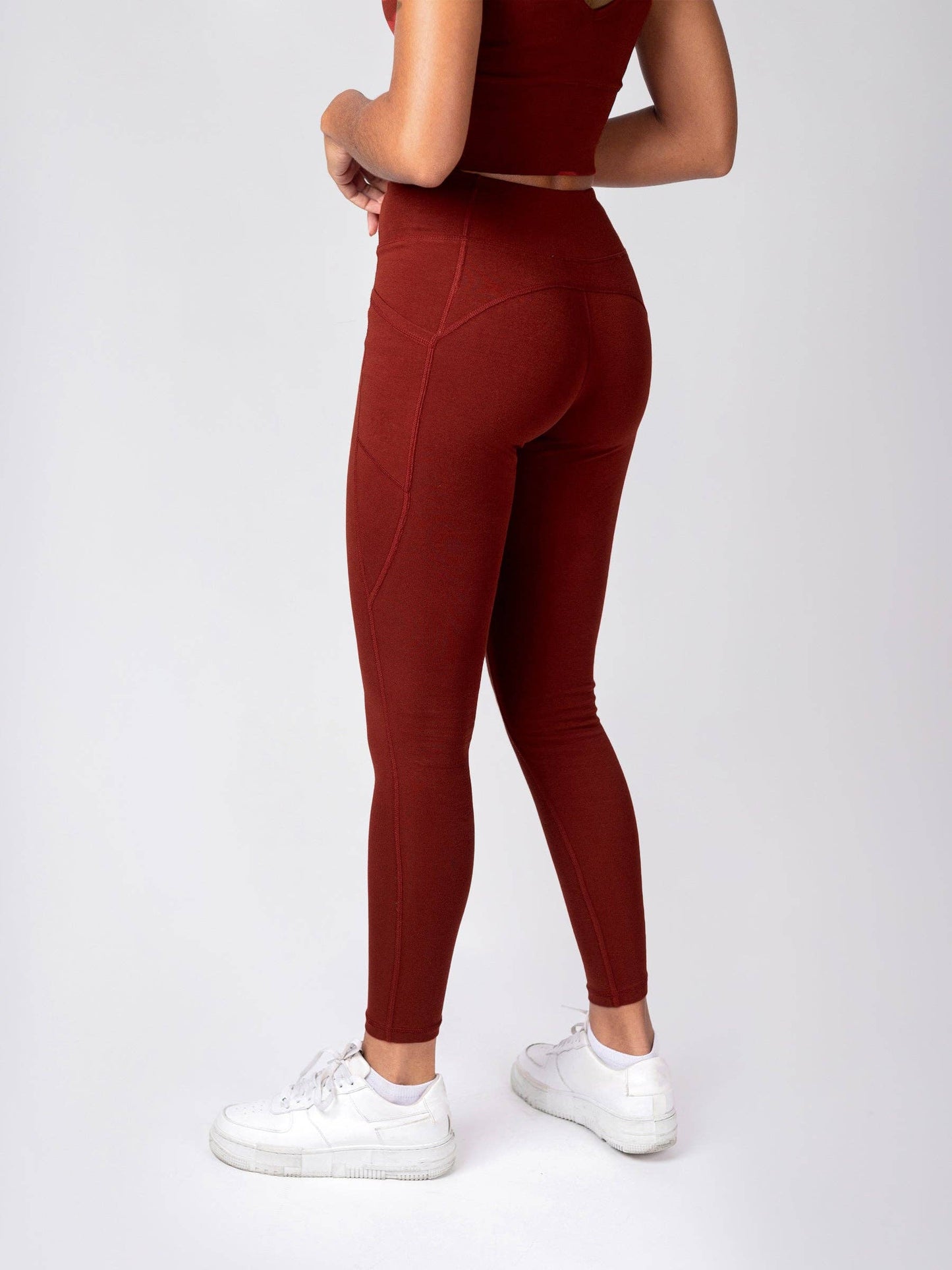 PlantTec™ Organic Leggings - Redwood