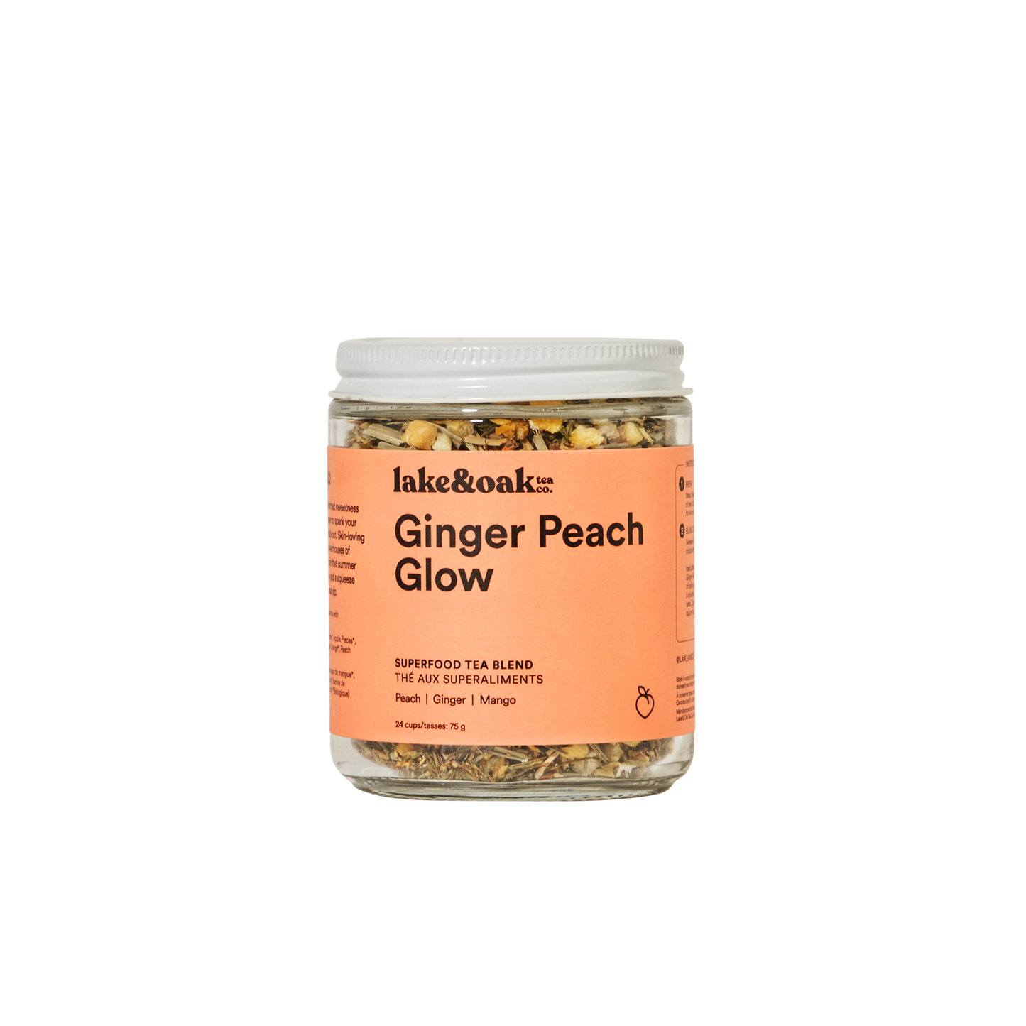 Ginger Peach Glow - Superfood Tea Blend