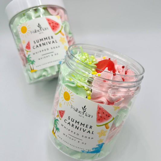Summer Carnival Whipped Soap