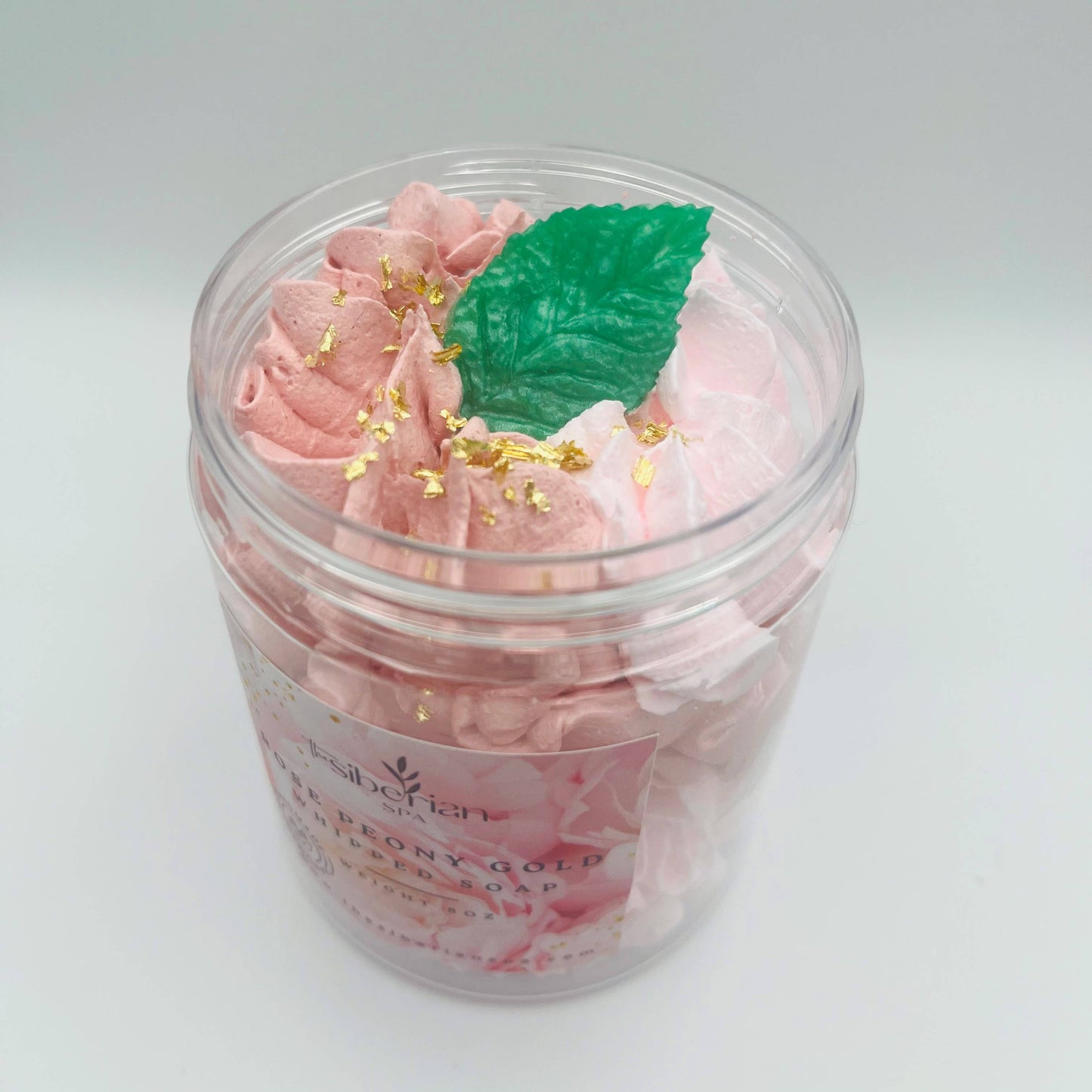 Rose Peony Gold Whipped Soap