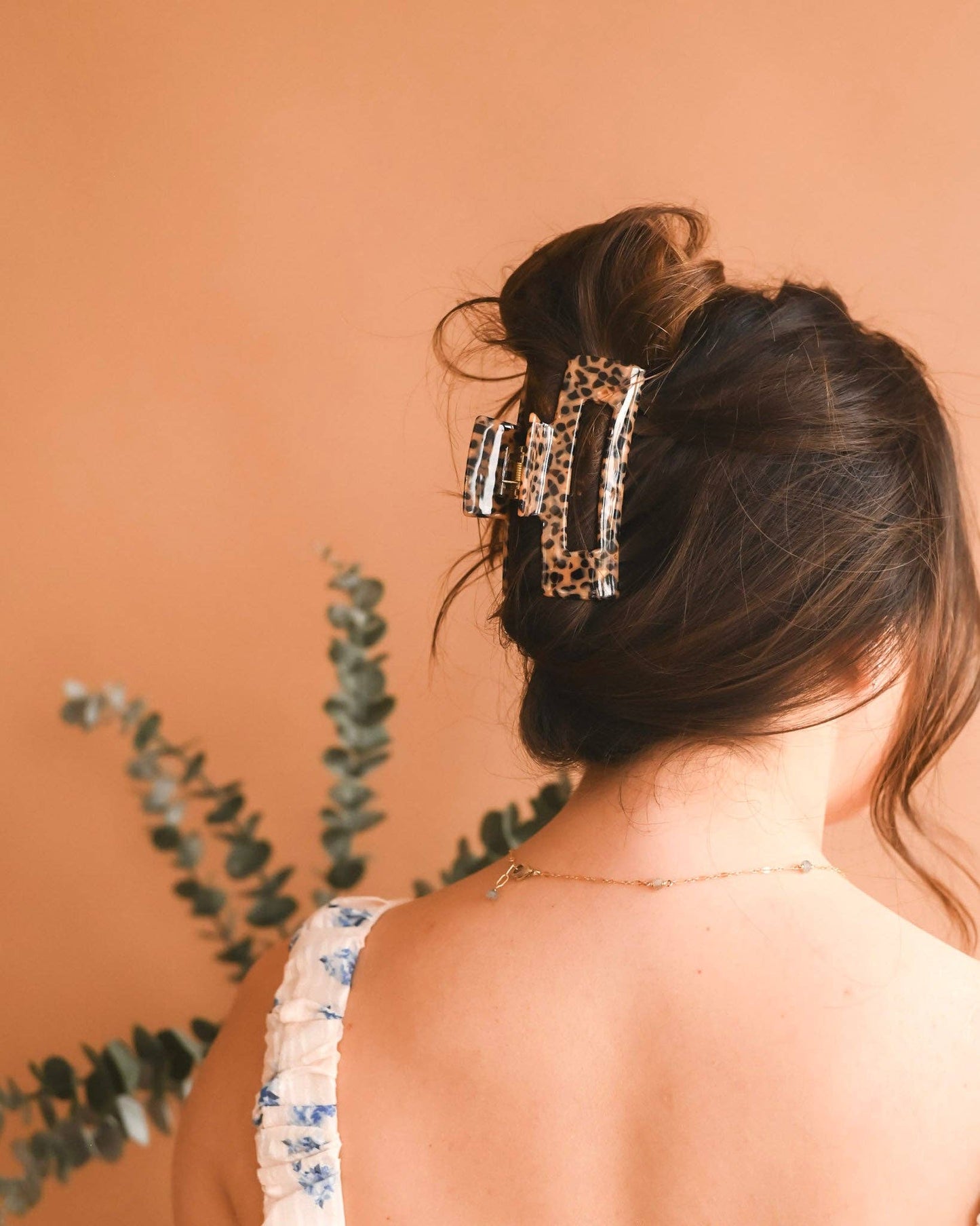Cheetah Block Claw // Eco-Conscious