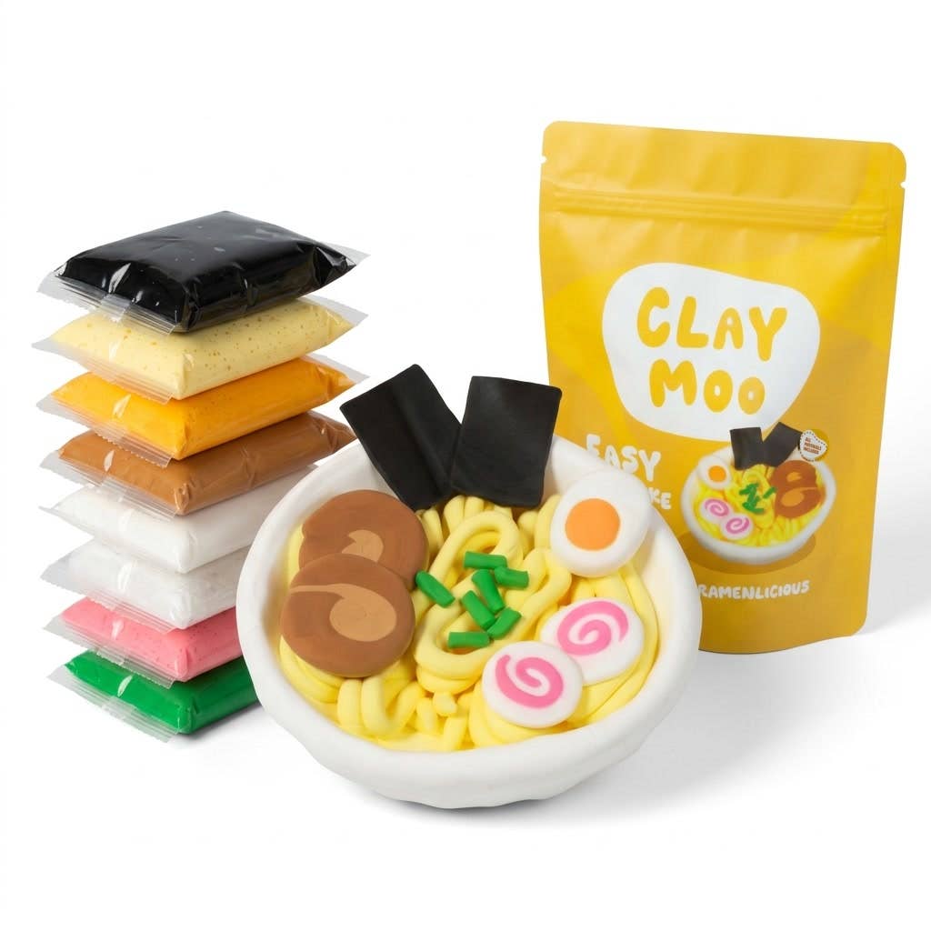 Ramen Bowl Clay Crafting Kit